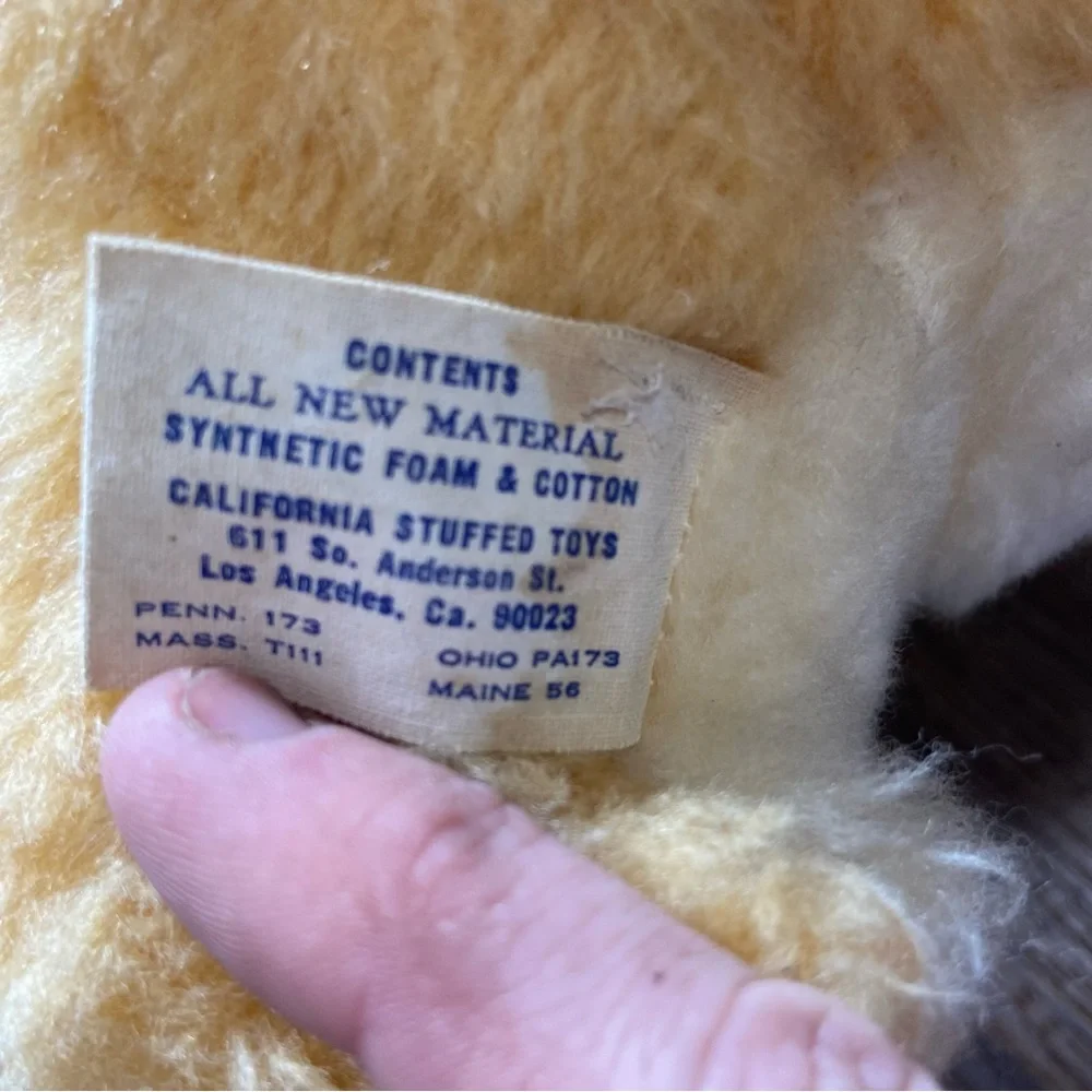 Walt Disney Productions Vintage Stuffed Lady of Lady and the Tramp